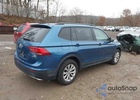 2018 Volkswagen Tiguan 2.0T S from USA, damaged, VIN 3VV0B7AX2JM081324